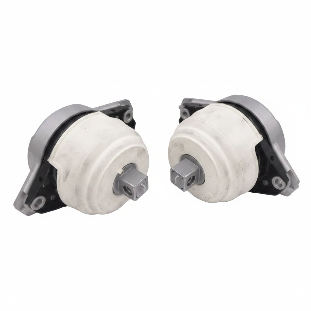 Engine Mount Set Left 1662406017 & Right 1662406117 Compatible With Mercedes Benz W166 ML500