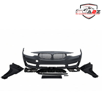Front Bumper Body Kit Compatible with BMW 3 Series F30 (2012-2018) To M3 Upgrade FRBK420 | (Shipping Cost Not Included In Price)