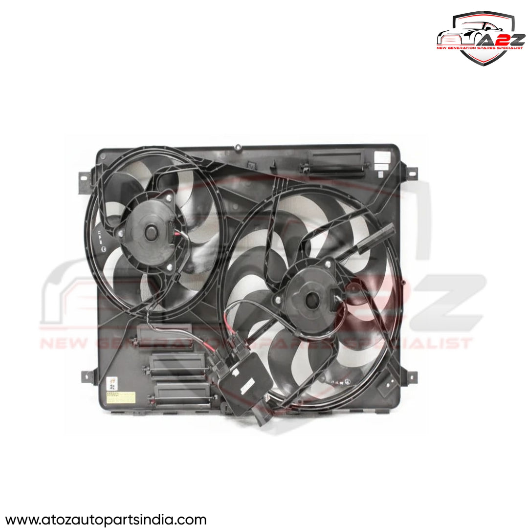 Engine Radiator Cooling Fan Assembly LR011905 & LR002660 Compatible With LAND ROVER & FREELANDER 2 (L359) | LR2