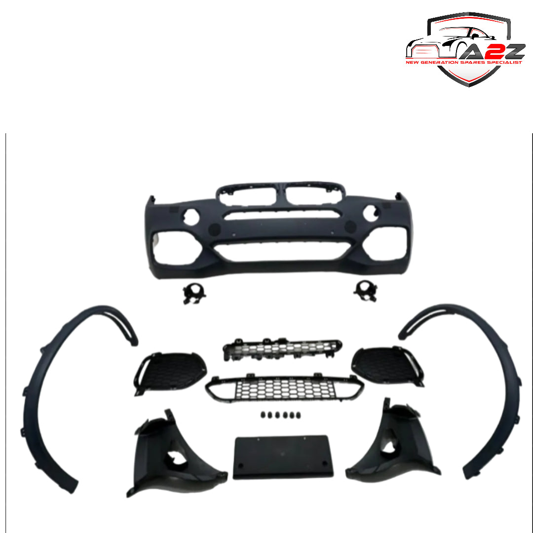 Front Bumper Kit Compatible With BMW X5 F15 Upgrade To M Sport F15 FBK418 (Shipping Cost Not Included In Price)