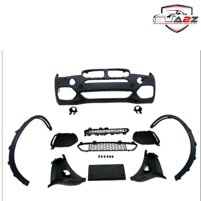 Front Bumper Kit Compatible With BMW X5 F15 Upgrade To M Sport F15 FBK418 (Shipping Cost Not Included In Price)