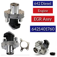 Exhaust Gas Recuperation EGR Assembly 6421401760 A6421401760 Compatible With MERCEDES BENZ W166 (642 Engine Diesel)