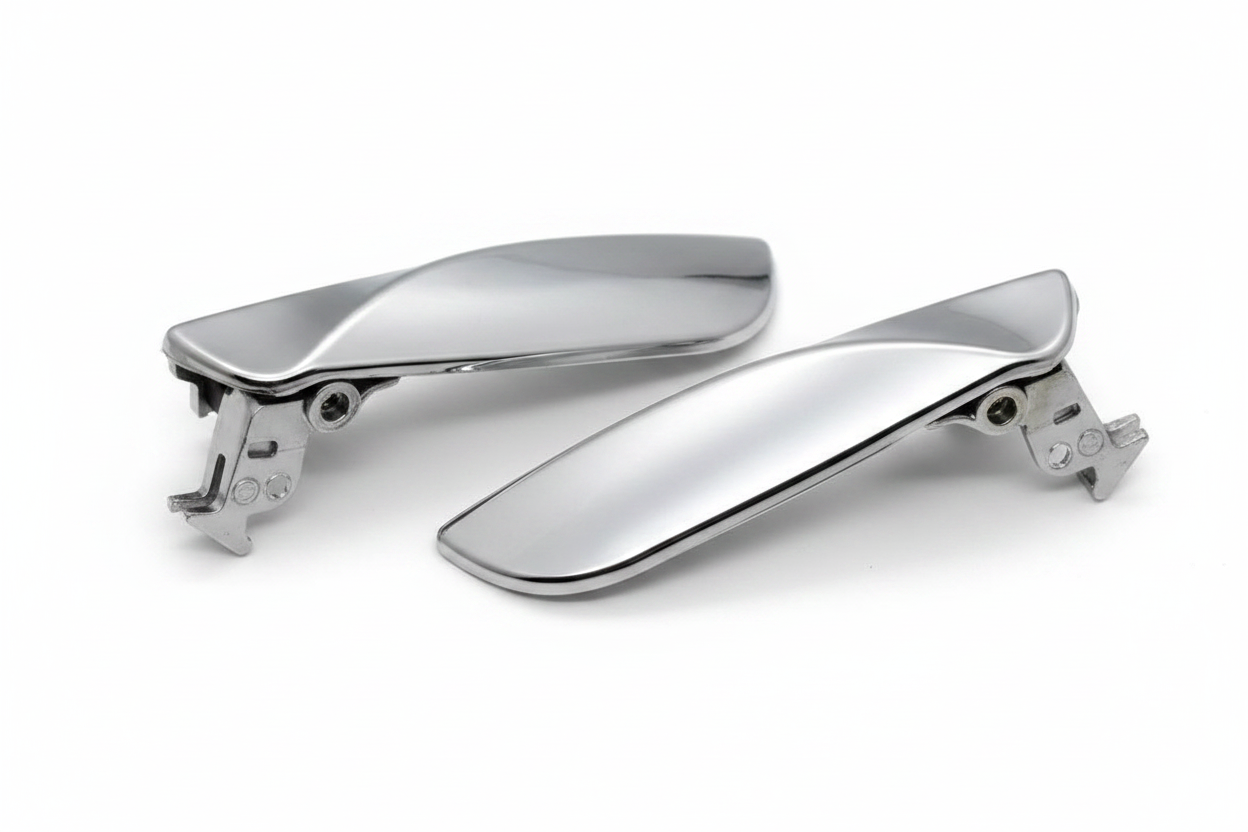 Inner Door Handle Set (Set Of 2) Matt Chrome Compatible With BMW 3-Series F30