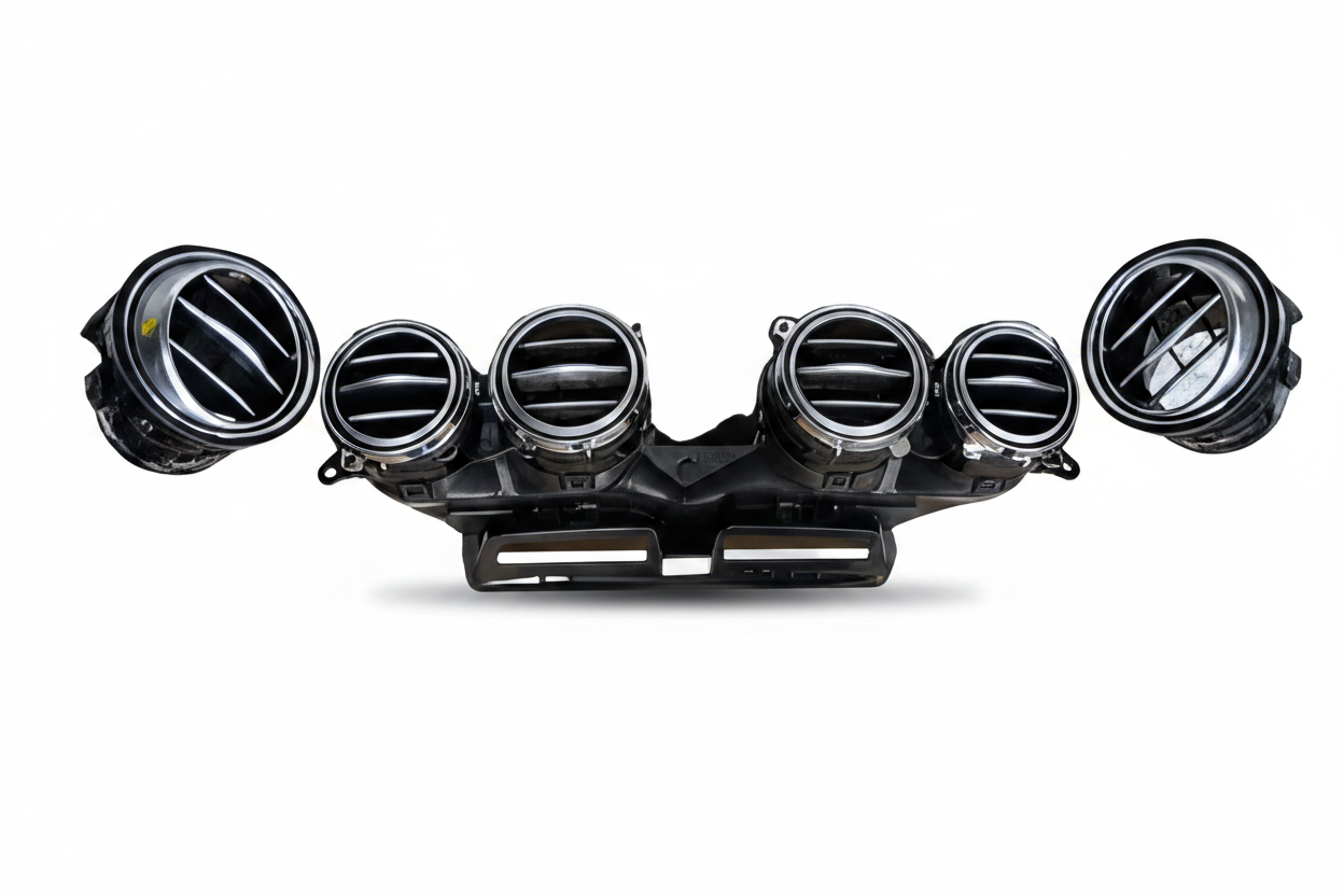 Ac Vent Assembly Set Left+Right 2228300154 Center 2228310445 Compatible With Used Benz=222 E Class W222 MERCEDES BENZ
