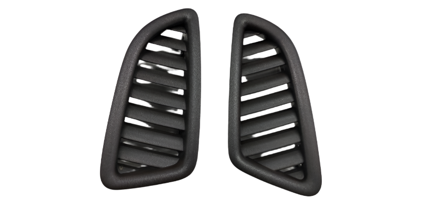 Front Ac Vent Dashboard  Left & Right (Set) 2058804505 Compatible With BENZ=205 Brown