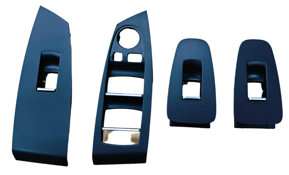Master Switch Black Power Window Cover Set (Model-a Set of4) Compatible With BMW & BMW 5 Series F07