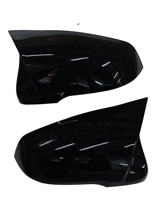 Side Mirror upper cover (Side Mirror cover) Glossy Black Horn Model Left 51167386567 &  Right 51167386568 Compatible With BMW X1 F48 2016-2022 TAG-SMC-67