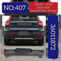 Complete Rear Bumper 36011872 Compatible With VOLVO XC40 2020-2024 Tag No.407