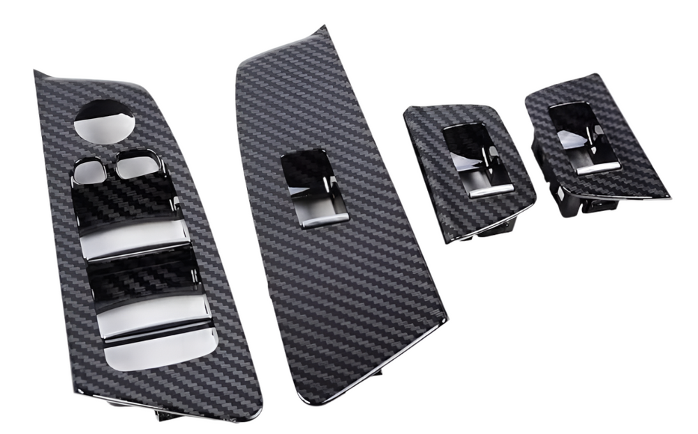 Master Switch Black Power Window Cover (Set of 4) Compatible With BMW &  5 SERIES G30 2017+
