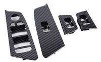Master Switch Black Power Window Cover (Set of 4) Compatible With BMW &  5 SERIES G30 2017+