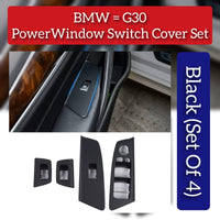 Master Switch Power Window Cover (Set of 4) Compatible With BMW & 5 SERIES G30 2017+