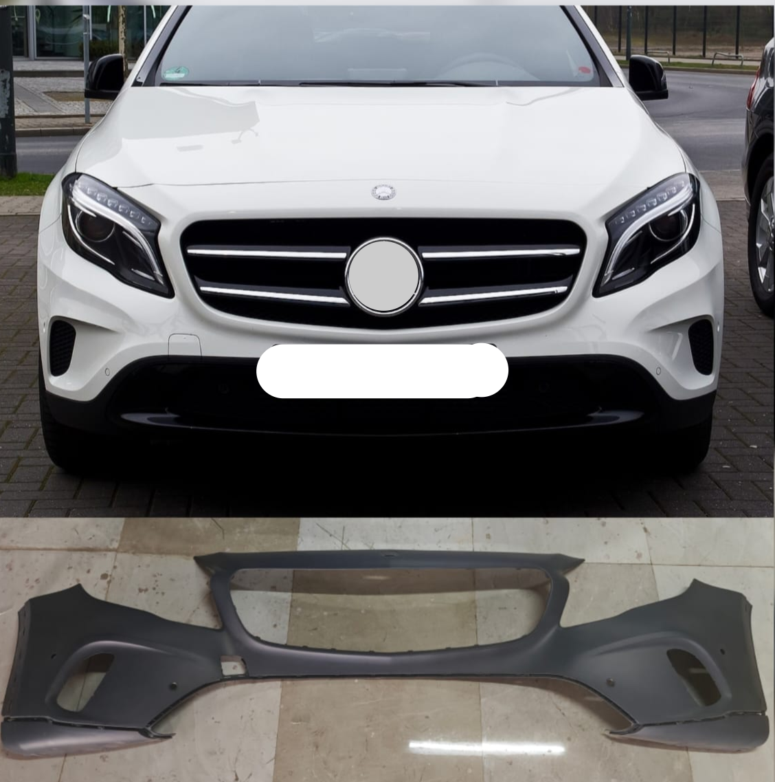 Front Bumper A1568803600 1568803600 Compatible With MERCEDES-BENZ GLA-CLASS (X156)  Tag No.212A