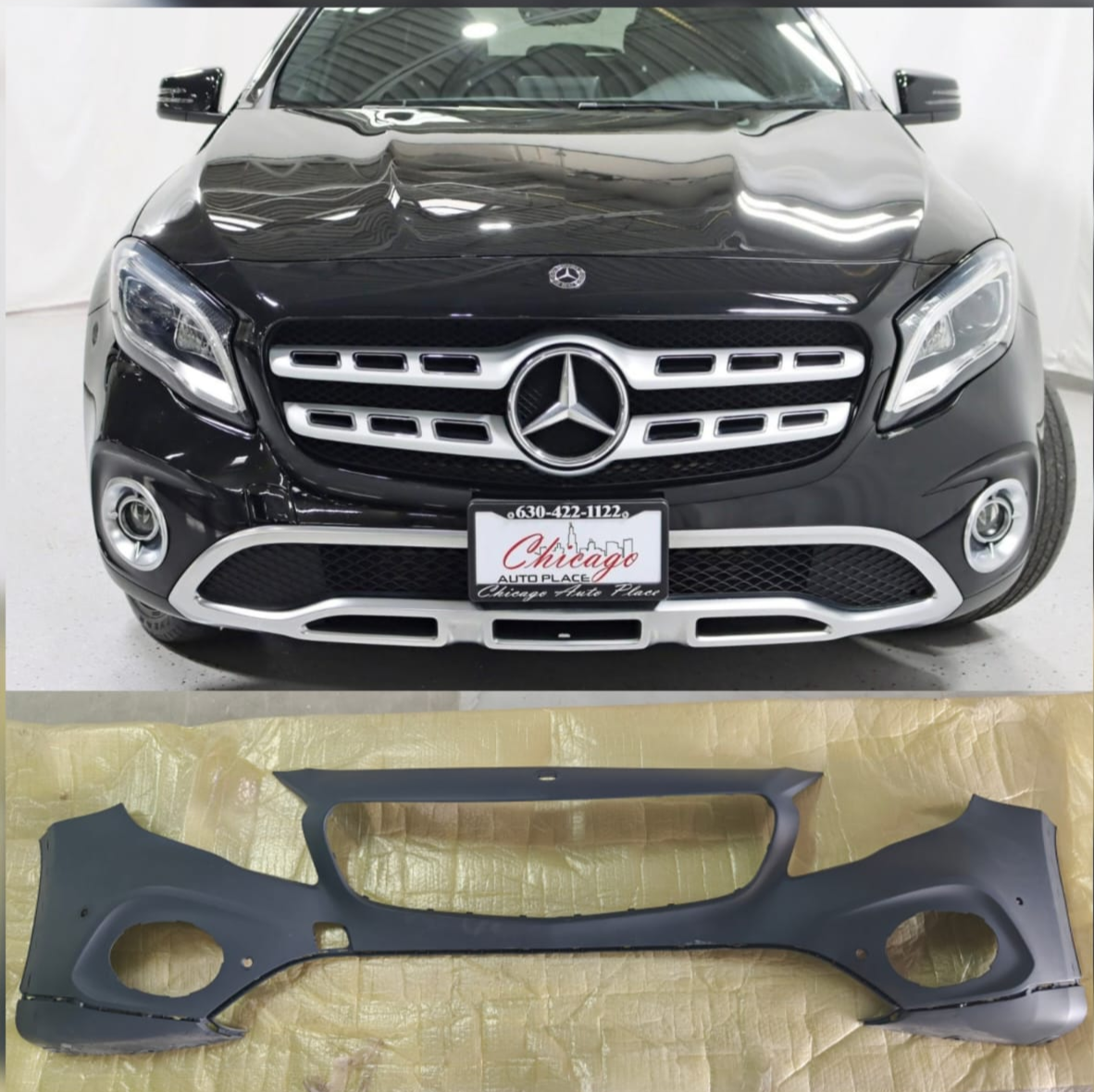 Front Bumper A1568803800 Compatible With MERCEDES-BENZ & GLA-CLASS (X156) Tag No.213A