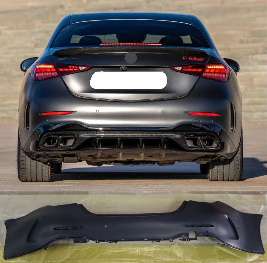 Rear Bumper A2068850803 Compatible With Mercedes Benz & C CLASS W206 2021 Tag No.21