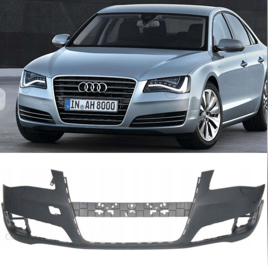 Front Bumper 4H0807065E 4H0807065C 4H0807065A Compatible With AUDI & A8 D4 (4H2, 4H8, 4HC, 4HL) | A8 / S8 | A8L Tag No.61