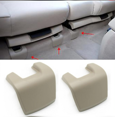 Rear Seat Rail Slider Cover Set (Beige) 52207171829  Compatible with BMW & X5 E70 2006-2014 & X5 F15 2014-2019