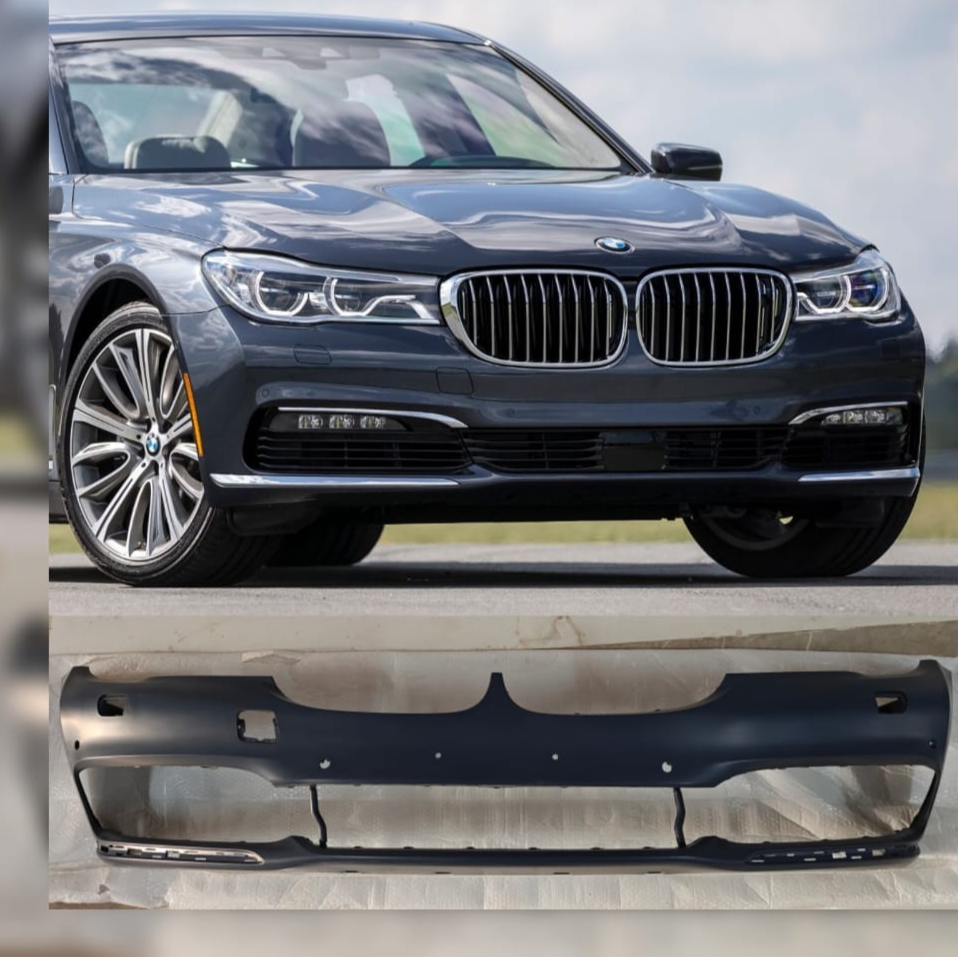 Front Bumper 51117402813 Compatible With BMW 7 Series G11 2016-2018 (G11, G12) Tag No.472