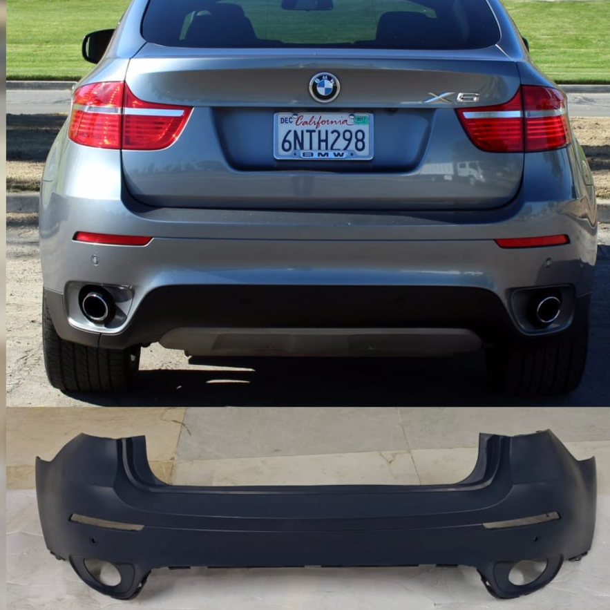 Rear Upper Bumper 51127210649 Compatible With BMW  X6 E71 2006-2014 Tag No.106