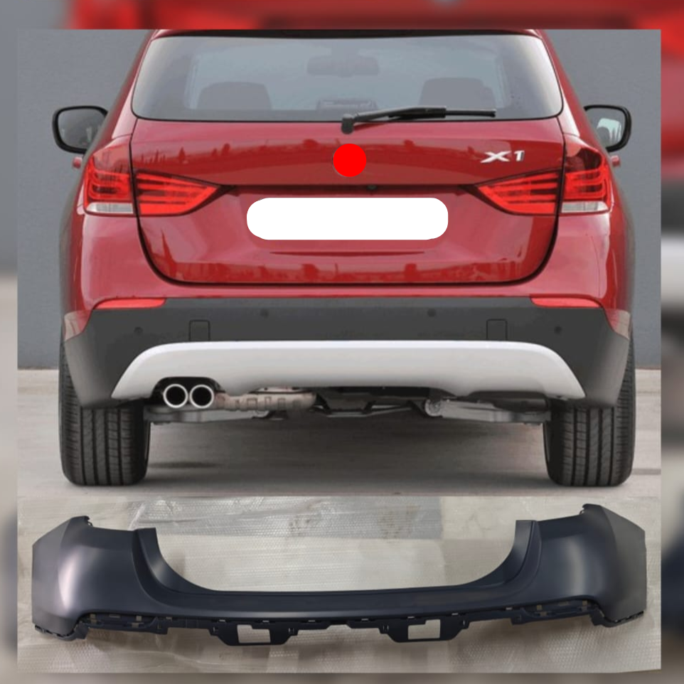 Rear Upper Bumper 51122993568 Compatible With BMW  X1 E84 2010-2016 Tag No.107