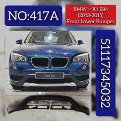 Front Lower Bumper 51117345032 51117345033 Compatible With BMW  X1 E84 (2010-2016) Tag No.417A