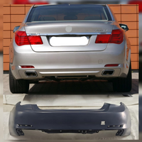 Rear Upper Bumper Without Hole 51127209924 Compatible With BMW  7 SERIES F02 2009-2016 Tag No.111B