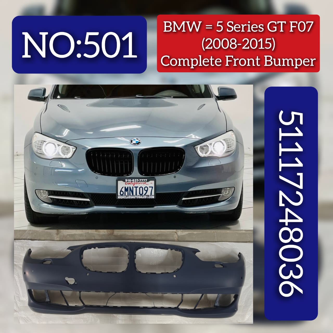 Headlamp and Fog Lamp Kit | BMW 5 Series GRAN TURISMO 2015 Headlamp and Fog Lamp Kit | BMW 5 Series GRAN TURISMO 2015