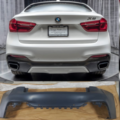 Rear Upper Bumper 51128065888 Compatible With BMW  X (F16) 2014 2018 Tag No.117