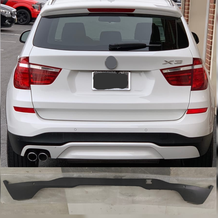 Rear Lower Bumper 51127338792 Compatible With BMW X3 F25 (2014-17) Tag No.119