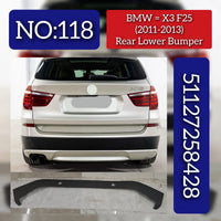 Rear Lower Bumper 51127258428 Compatible With BMW X3 F25 (2011-13) Tag No.118