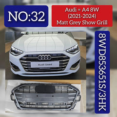 Show Grill 8WD853651S/3HK  Compatible With AUDI A4 8W (2021-2024)