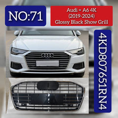 Show Grill 4KD807651RN4 Compatible With AUDI A6 4K (2019-2024)