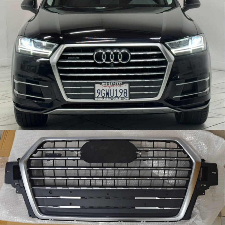 Show Grill 4M0853651Q 4MO853651QRN4 4M0853653E 4M0853653G 4M0853651G 4M0853651J Compatible With AUDI Q7 (4MB, 4MG, 4MQ) (2016-2020) Tag No.166