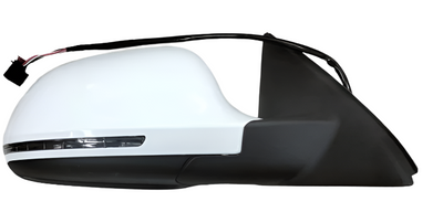 Mirror Assembly Electric Folding/Turn Signal Complete Door wing Mirror Left (10 Pin) & Right (12 Pin) Compatible With  AUDI Q3 (8UB) Tag-SMA-171