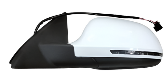Mirror Assembly Electric Folding/Turn Signal Complete Door wing Mirror Left (10 Pin) & Right (12 Pin) Compatible With  AUDI Q3 (8UB) Tag-SMA-171