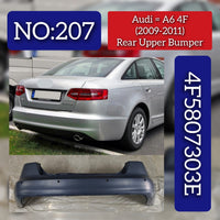 Rear Bumper 4F5807303E 4F5807303EGRU Compatible With AUDI A6 C6 (4F2) | A6 / S6 (2009-2011) Tag No.207