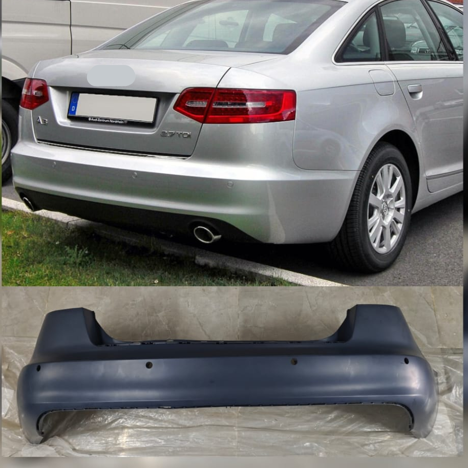Rear Bumper 4F5807303E 4F5807303EGRU Compatible With AUDI A6 C6 (4F2) | A6 / S6 (2009-2011) Tag No.207