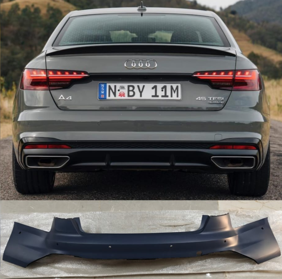 Rear Upper Bumper 8W0807511Q Compatible With AUDI  A4 8W Tag No.205