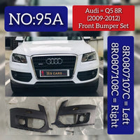 Complete Front Bumper Right 8R0807108C & Left 8R0807107C Compatible With AUDI Q5 (2009-12) Tag-95A