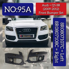 Complete Front Bumper Right 8R0807108C & Left 8R0807107C Compatible With AUDI Q5 (2009-12) Tag-95A
