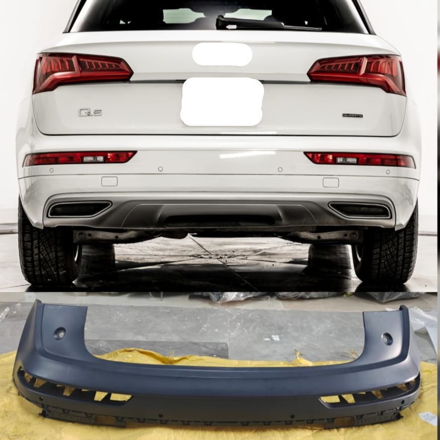 Rear Upper Complete Bumper 80A807067H 80D807067A Compatible With AUDI Q5 (FYB, FYG) Tag No.213