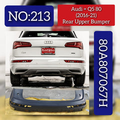 Rear Upper Complete Bumper 80A807067H 80D807067A  Compatible With AUDI Q5 (FYB, FYG)