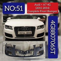 Front Rear Bumper 4G8807065T Compatible With AUDI A7 Sportback (4GA, 4GF) | A7 / S7