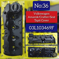 Tappet Cover (Cylinder Head Valve Cover) 03L103469F 3L103469F  Compatible With VOLKSWAGEN & VW TIGUAN ALLSPACE (BW2 Tag No.36