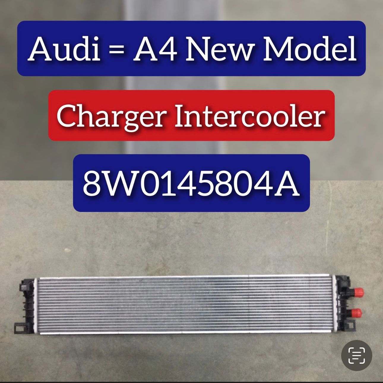 Engine Cooling Radiator 8W0145804A  Compatible With AUDI A4 B9 (8W2, 8WC) | A4 / S4 & A5 Sportback (F5A, F5F) | A5 / S5