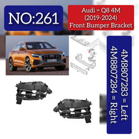 Guide Front Bumper Left 4M8807283 Right 4M8807284 Compatible With AUDI Q8 (2019-24) Tag No.261