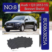FRONT BONNET HOOD SOUND INSULATION 8U0863825A Compatible With AUDI Q3 2013 Tag No.8