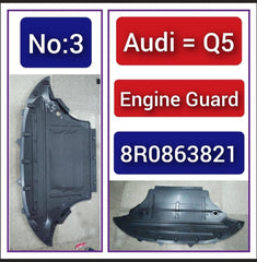 PROTECTION UNDER ENGINE PLATE BOTTOM SIDE 8R0863821 Compatible With AUDI Q5 8RB