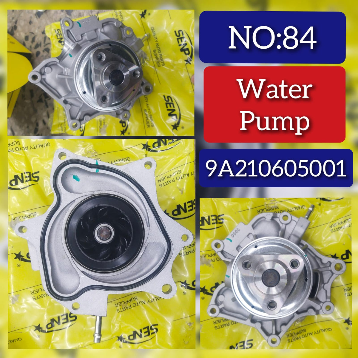 Water Pump 9A210605001  Compatible With  PORSCHE 718 BOXSTER (982)  & 718 CAYMAN (982)