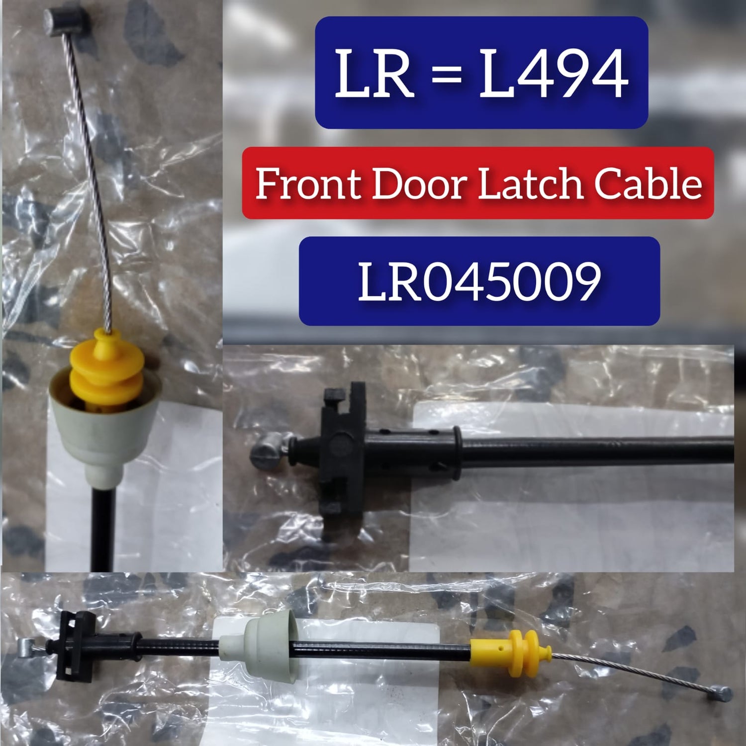 Front Door Latch Cable Outside Door LR045009 Compatible With RANGE ROVER SPORT II (L494) (2014 -17)