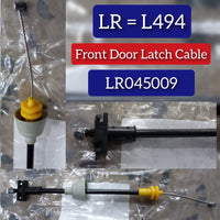 Front Door Latch Cable Outside Door LR045009 Compatible With RANGE ROVER SPORT II (L494) (2014 -17)
